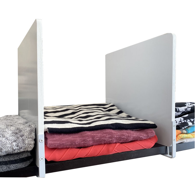 Rebrilliant Closet Shelf Divider & Reviews Wayfair